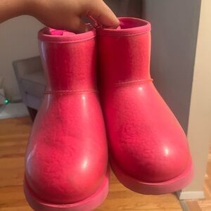 Pink ugg boots